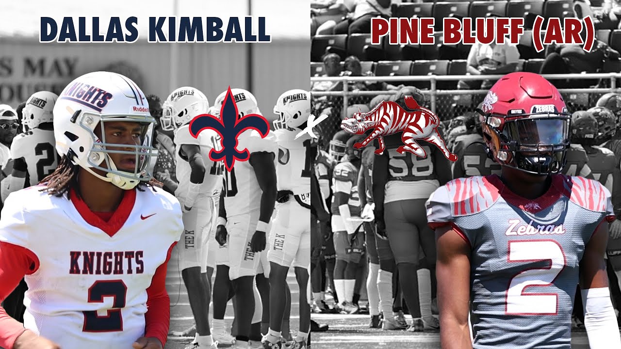 4A TX TAKES ON 5A ARKANSAS Dallas Kimball vs Pine Bluff (AR) 2024 Texas High School Football #txhsfb