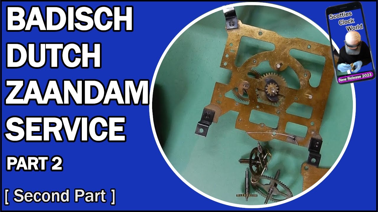 Badisch Zaandam 8 Day Wall Clock Service - Part 2 (b)