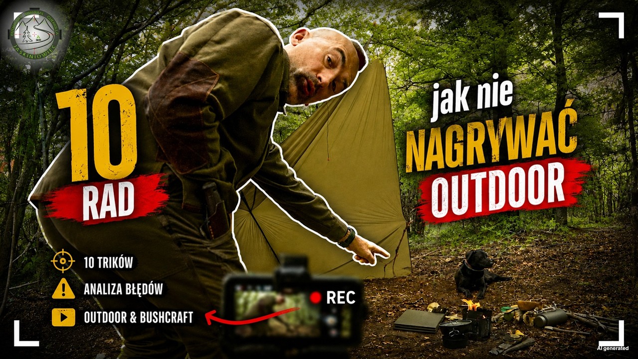 Jak NIE nagrywać outdoor: analiza częstych błęd&oacute;w i 10 rad dla lepszych ujęć video/audio.