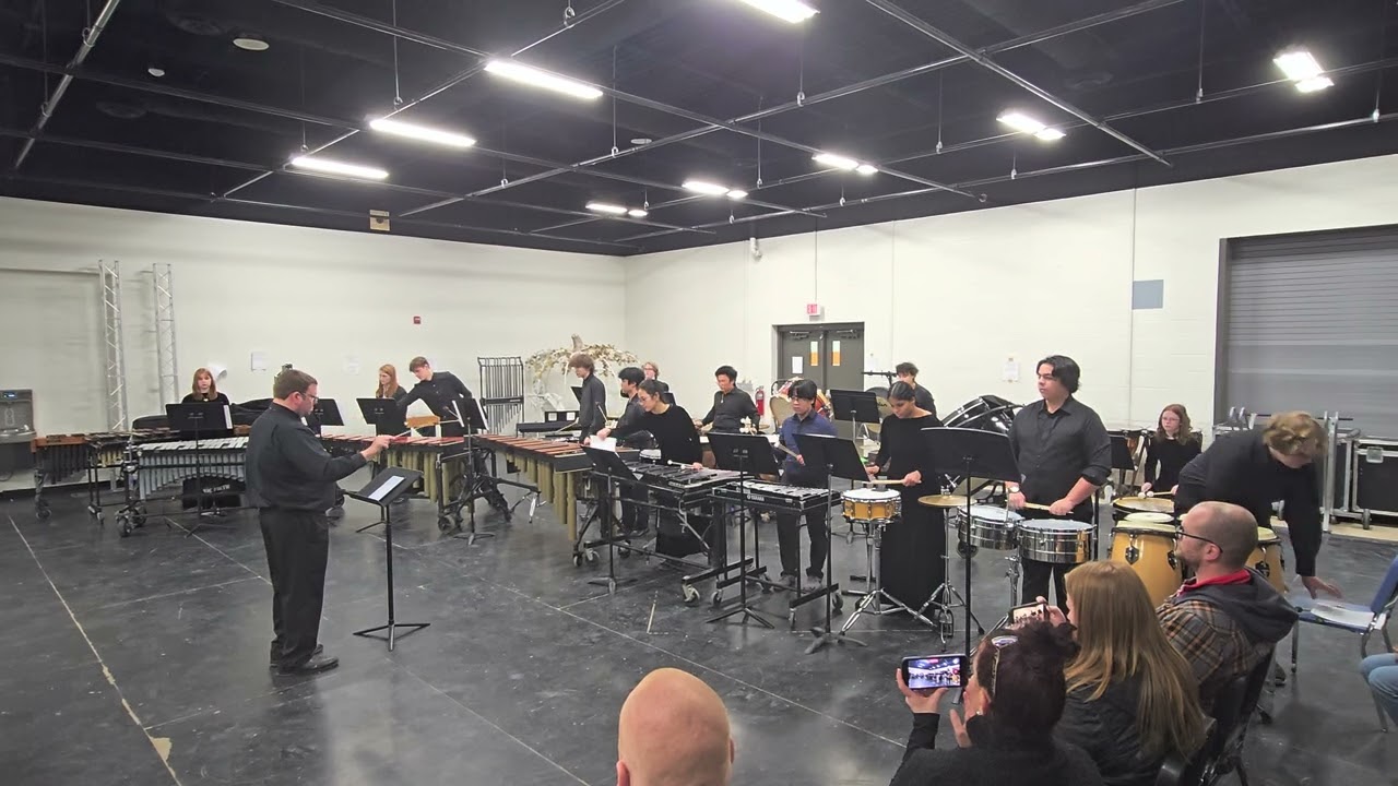 Troy Athens Percussion Ensemble - MSBOA First Division Performance - 2/7/26