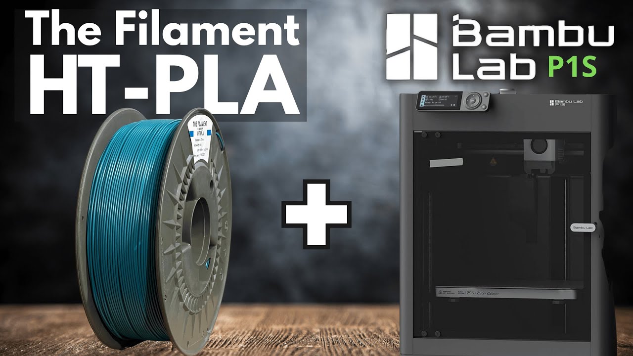 Drukujemy HT-PLA na BambuLab P1S I PLA odporne do 150&deg;C! 🔥