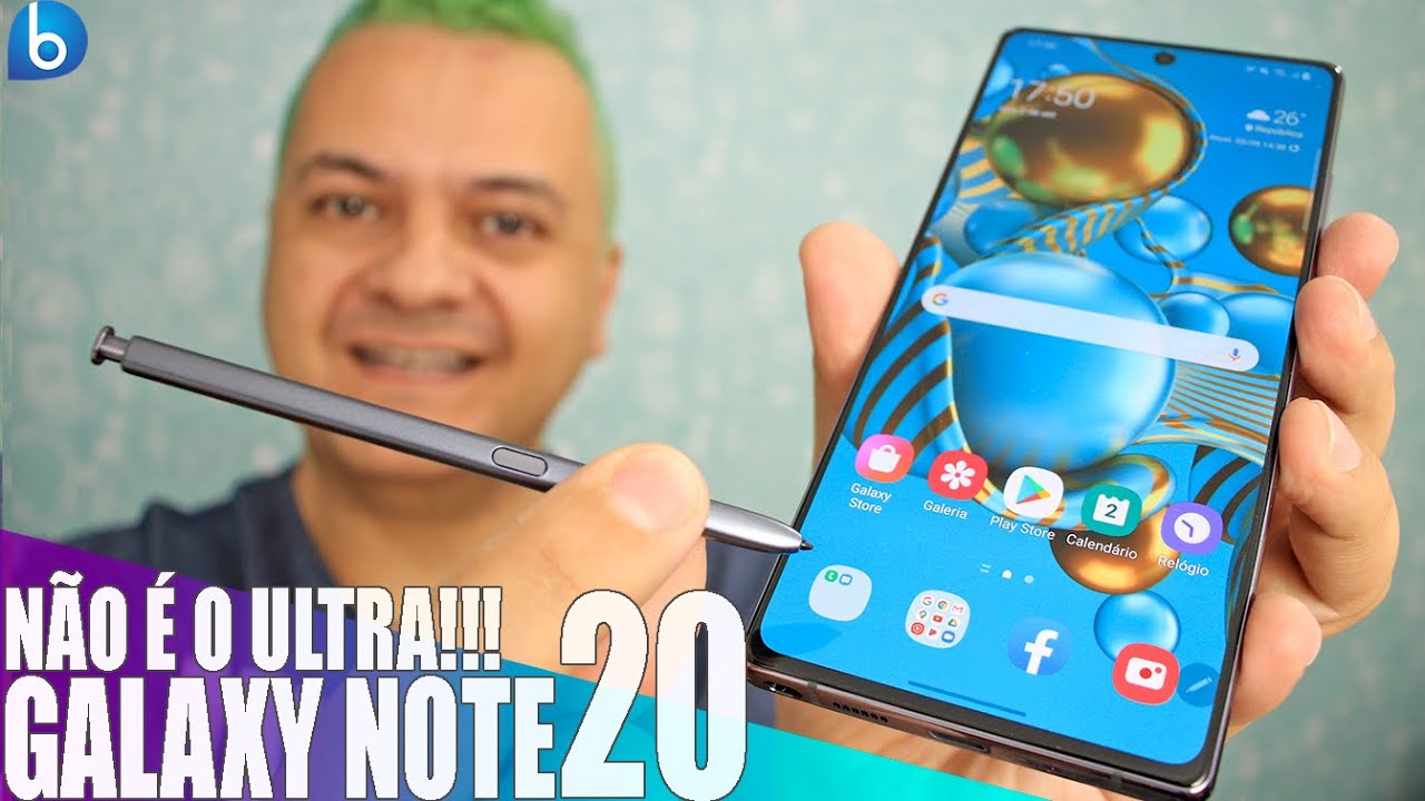 GALAXY NOTE 20 | Eu sei, não é o ULTRA, mas TÁ AQUI! Unboxing e Impressões