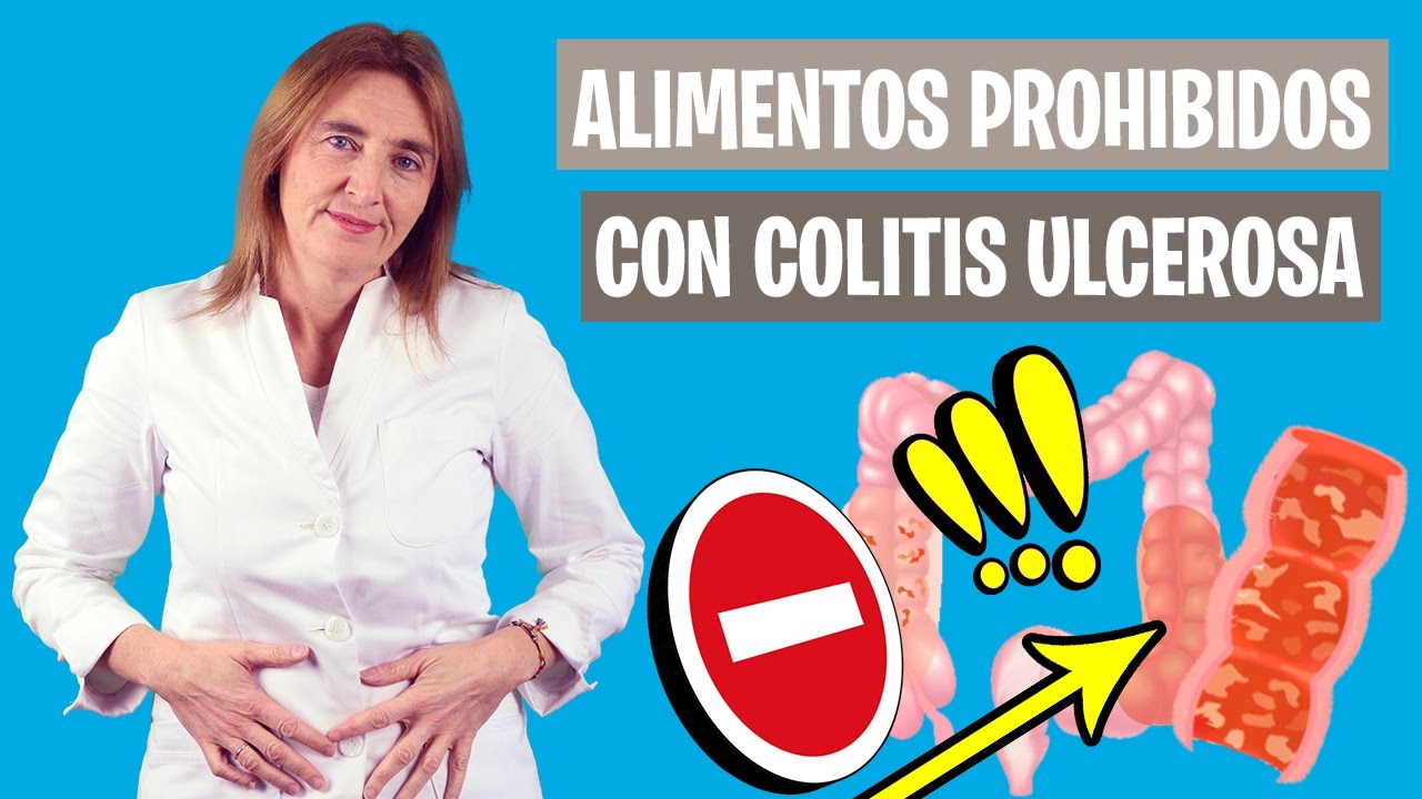 Estos ALIMENTOS provocan un BROTE de COLITIS | Evita esto con colitis ulcerosa | Nutrición clínica