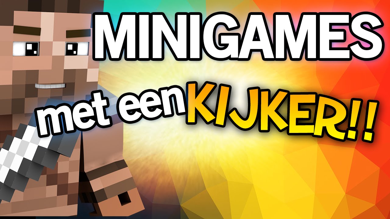 Minigames: Met een KIJKER?!