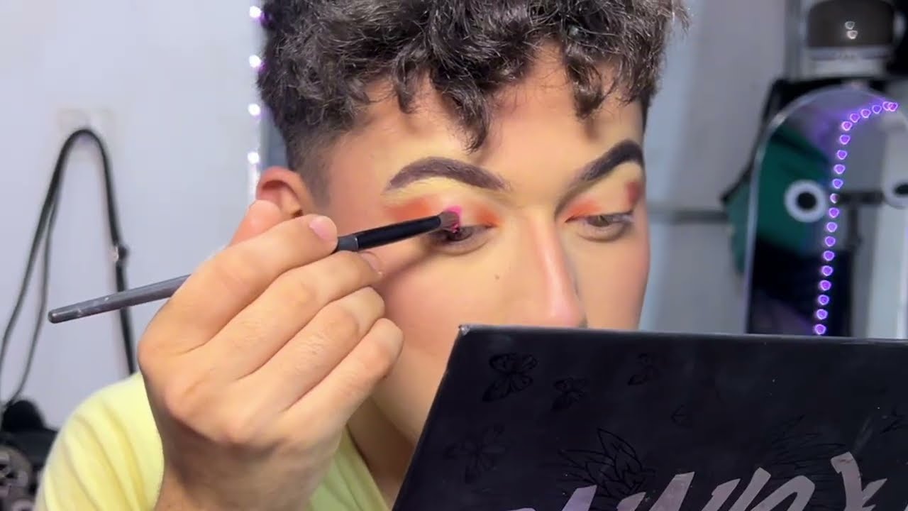 💕Maquillaje de ojos color💗🧡 Parte 2  el mejor resultado 10/10 👏🏻👀 me veo súper hermosa 🤩 