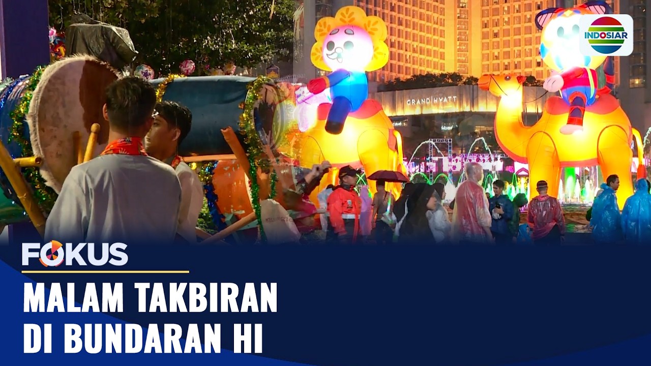 Malam Takbiran di Bundaran HI | Fokus