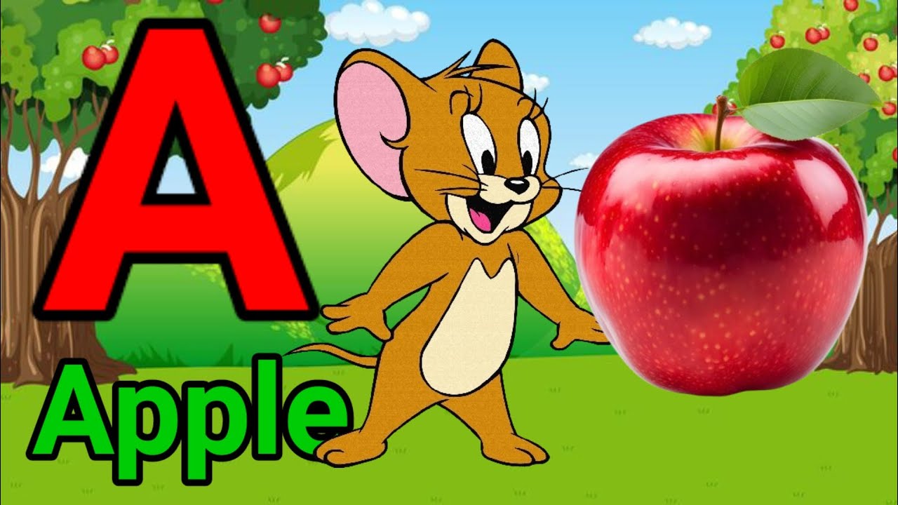 Phonics Song 2 with TWO Words in 3D - A For Airplane - ABC Alphabet Songs with Sounds for Kids 87