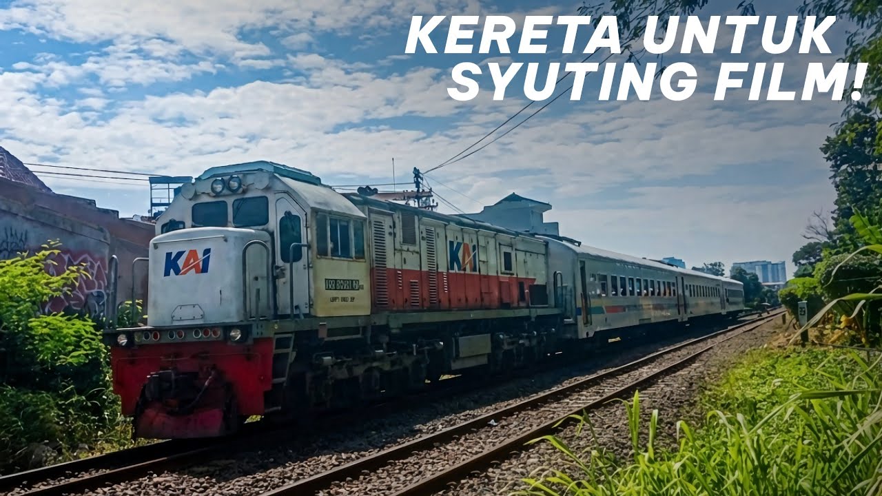 MOMEN KLB KERETA UNTUK SYUTING FILM! DARI BANDUNG TUJUAN CICALENGKA