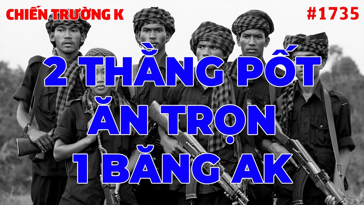 2 THẰNG PỐT ĂN TRỌN 1 BĂNG AK | CHIẾN TRƯỜNG K | #1735