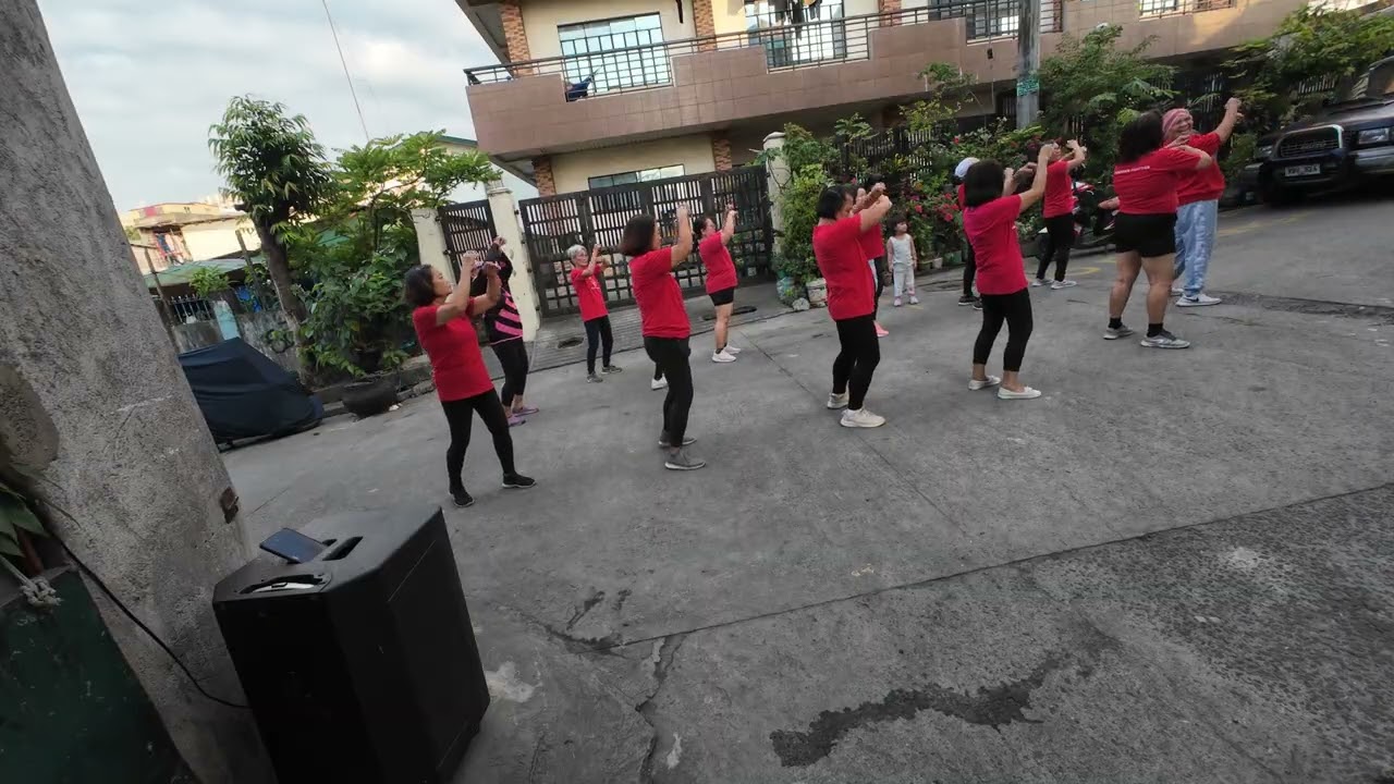 ENJOYING THE ZUMBA
