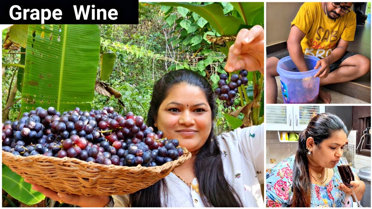🍷ದ್ರಾಕ್ಷಿ ವೈನ್ ತೆಗೆಯೋಣ, ಹಾರ್ಟ್ ಗೆ ತುಂಬಾ ಒಳ್ಳೆದು | Christian Function Style Wine |Kannada Recipe2021