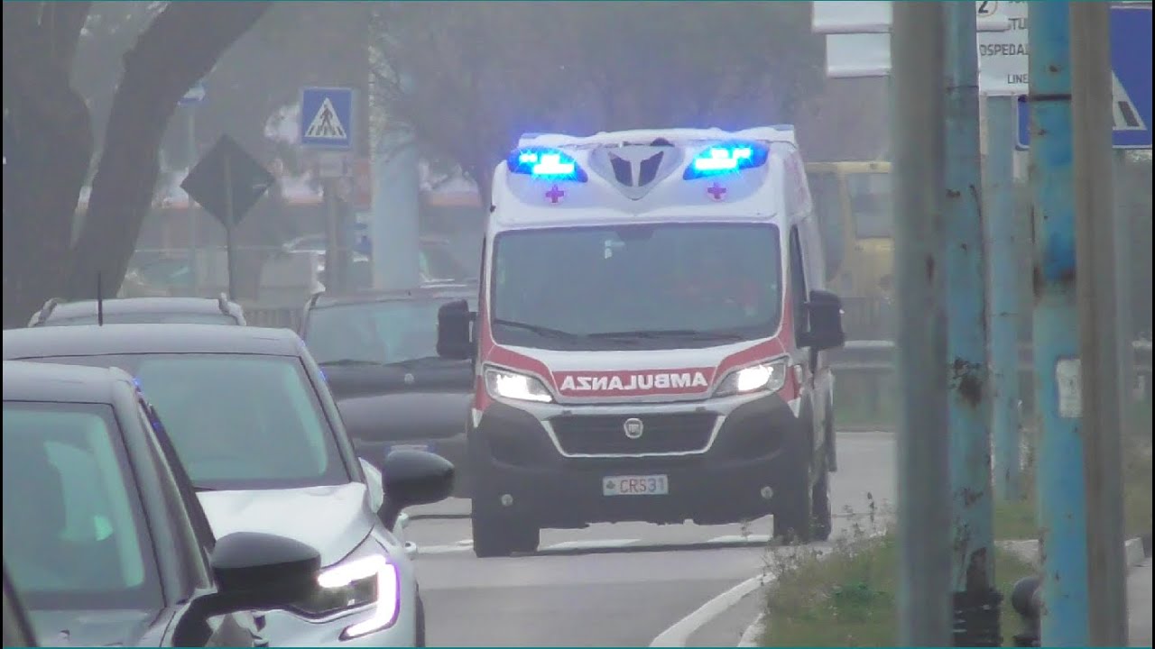 Ambulanza Croce Rossa Repubblica di San Marino in Emergenza / San Marino Ambulance in Emergency