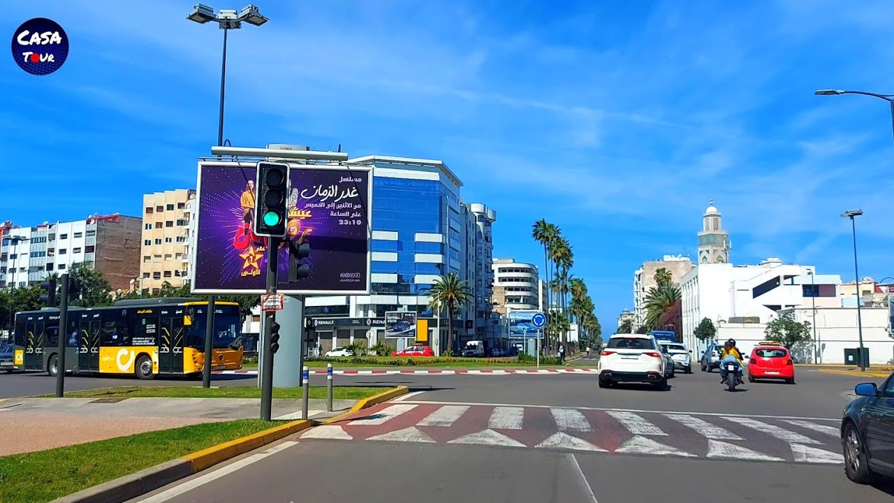 Casablanca جولة من شارع مولاي يوسف إلى مارينا بالدار البيضاء