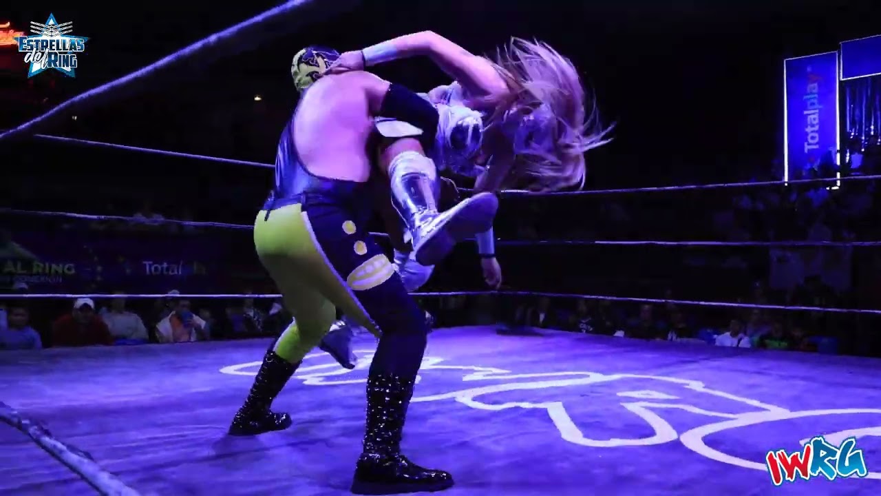 IWRG Keira y Lady Maravilla vs Látigo y Hija de Gatubela ARENA NAUCALPAN