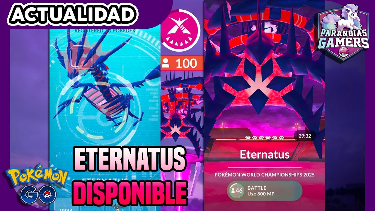⚠️ES GRATIS, PERO TENDR&Aacute;S QUE PAGAR: ETERNATUS ESTRENADO EN EL WCS25, TODA LA INFO | Pok&eacute;mon GO