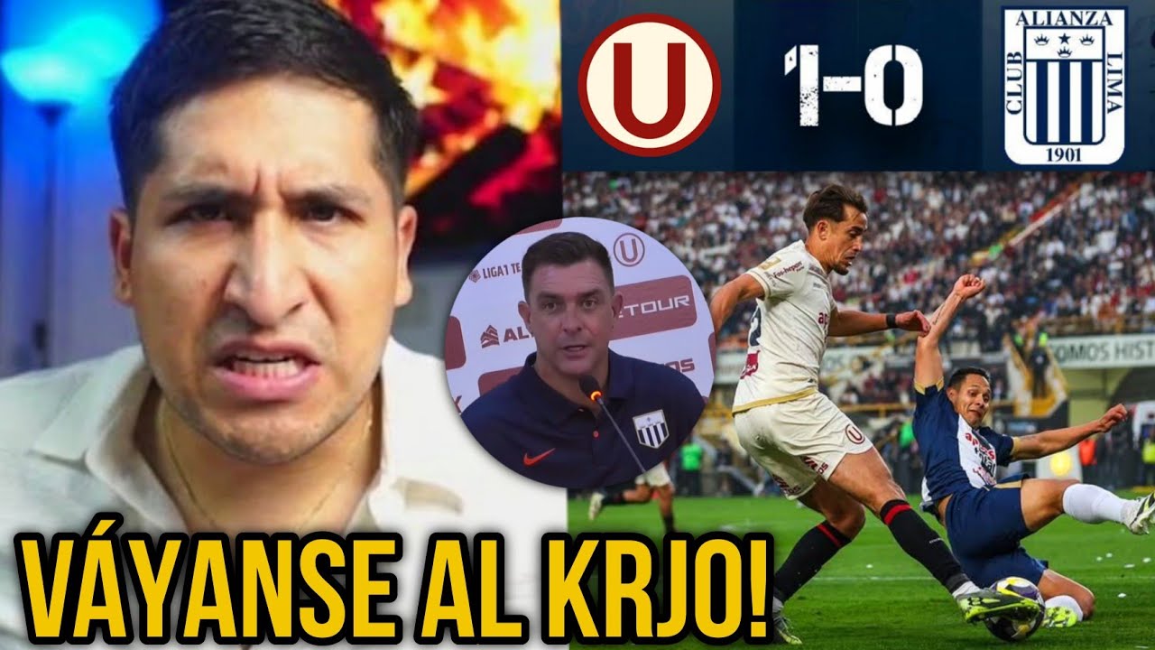 🤬 FANODRIC EXPLOTA POR EL UNIVERSITARIO 1-0 ALIANZA LIMA 🔥 VALERA NOS DOM&Oacute;, Y GIROTTI? 🧐 
