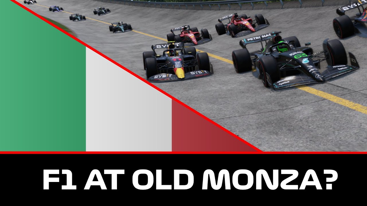 What if Formula 1 still used the old Monza layout?