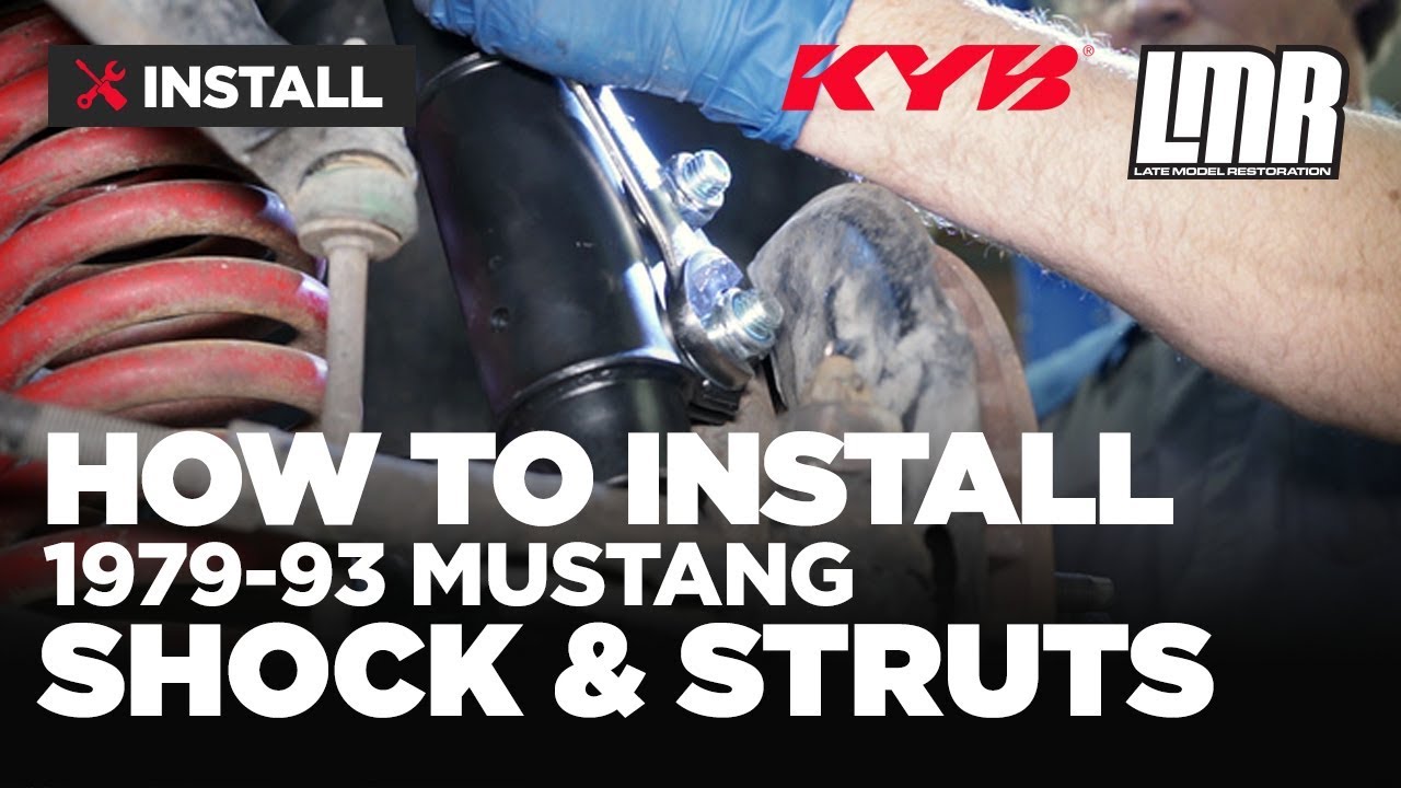 How To Install Fox Body Mustang KYB Shocks & Struts (79-93)