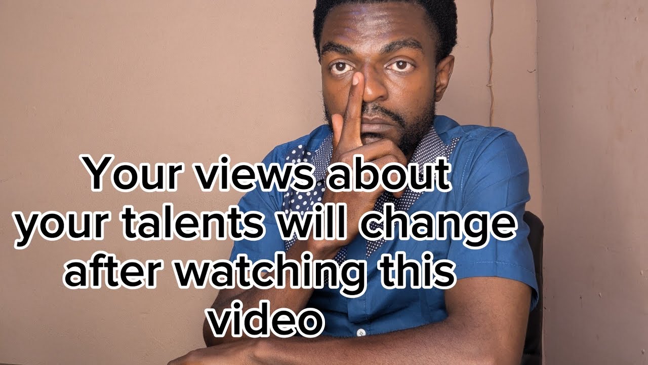 YOUR TALENT IS NOT ALL YOU NEED. THERE IS MORE 