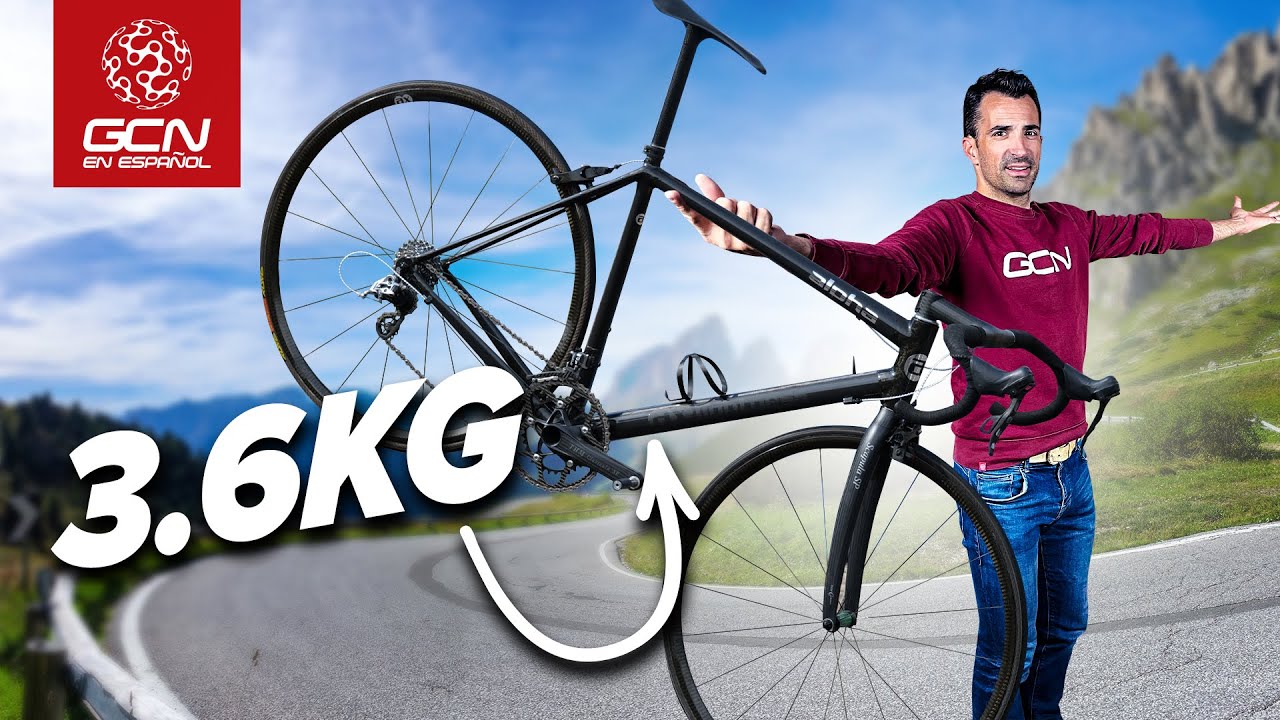 Una bicicleta increíblemente ligera ¡3.6kg!
