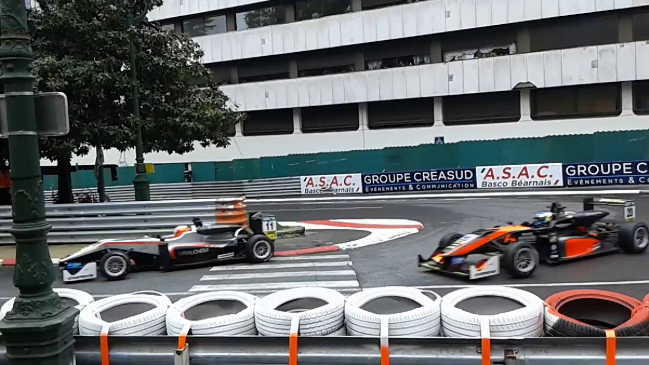 FIA Formula 3: Grand Prix de Pau 2016 crash