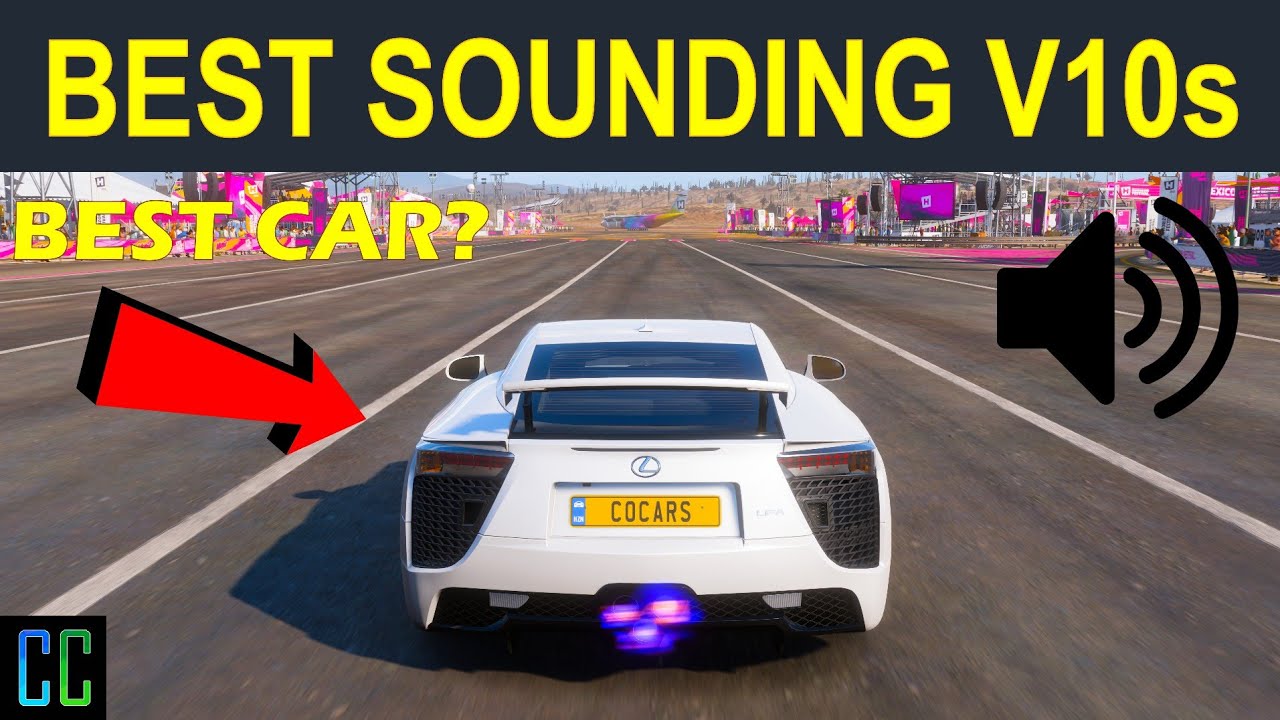 EVERY V10 Engine Sound In Forza Horizon 5! l Best Sounding Cars In FH5?