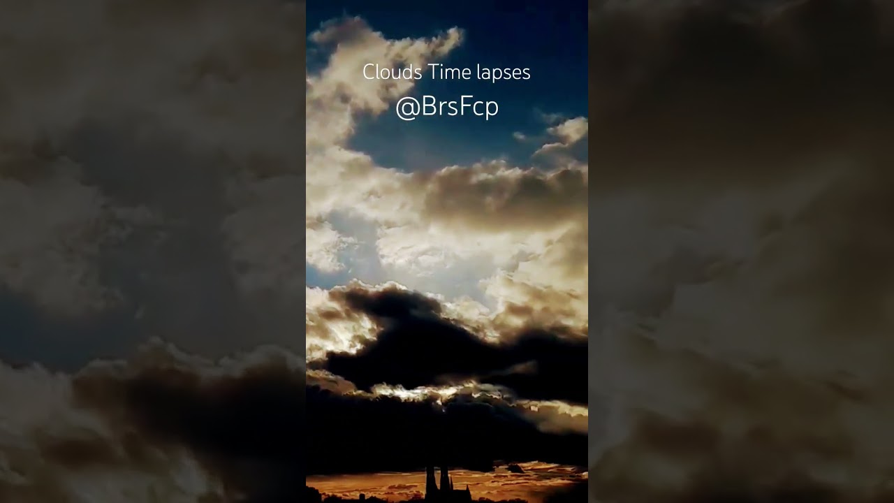 Chill clouds time lapse #timelapse #hypnotic #sunset #sky #clouds #sunrise #magic #relax #żyrard&oacute;w
