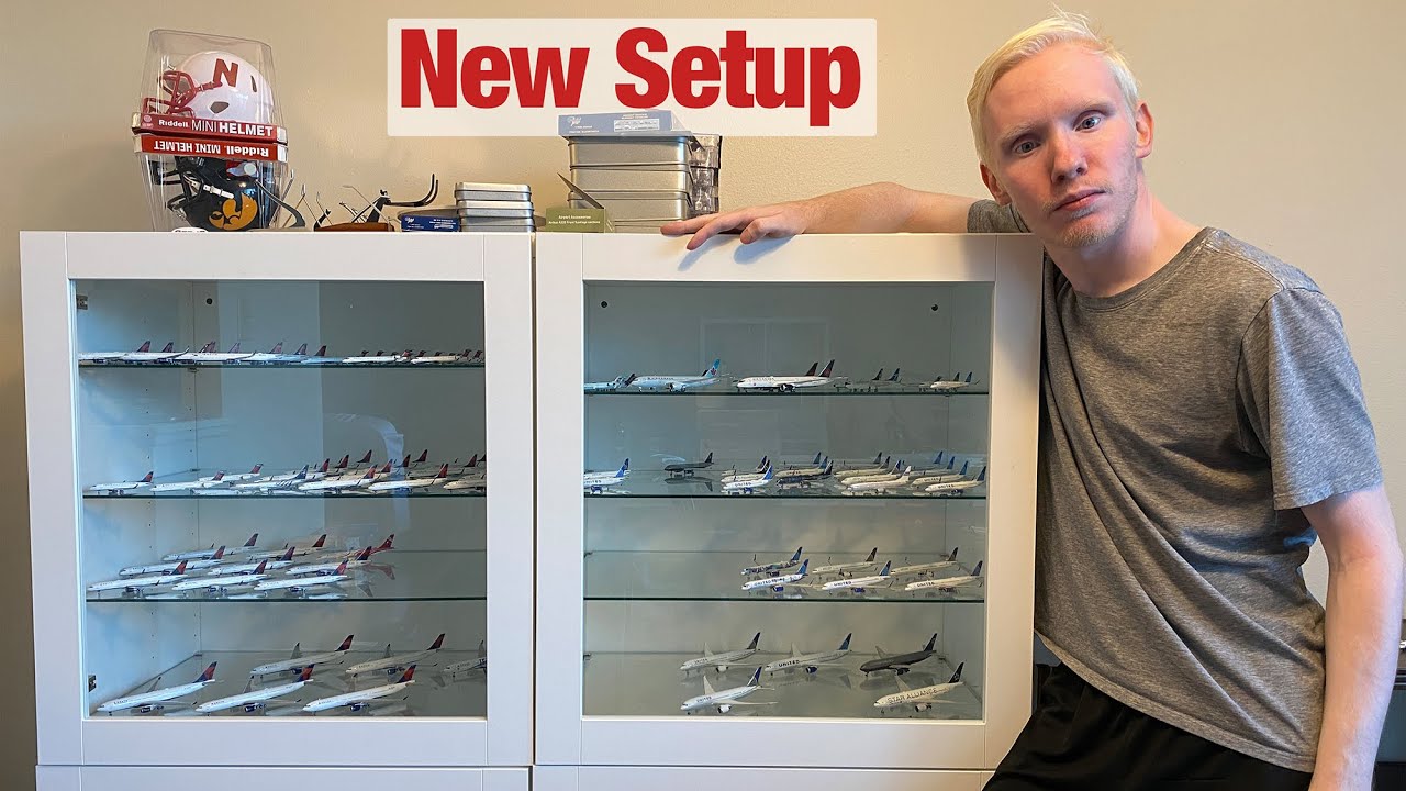 Setting Up My New Model Airplane Display