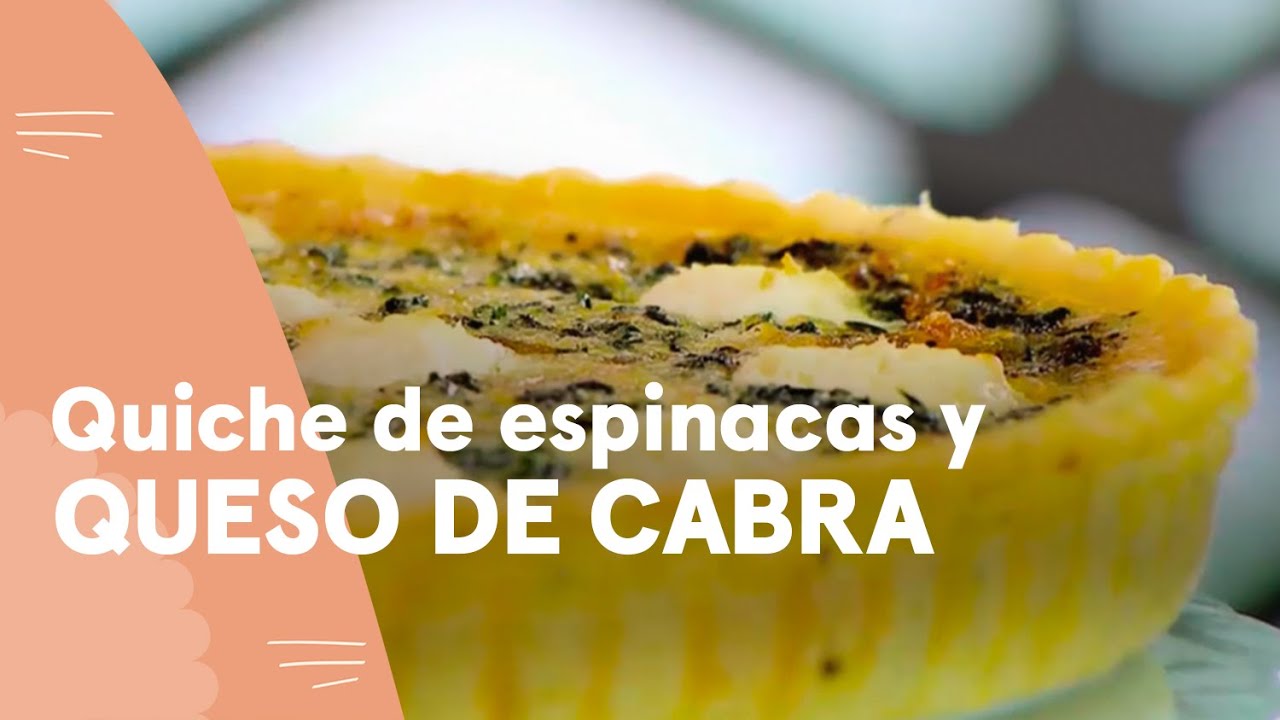 Receta: Quiche de espinaca y queso de cabra | Ximena en Casa