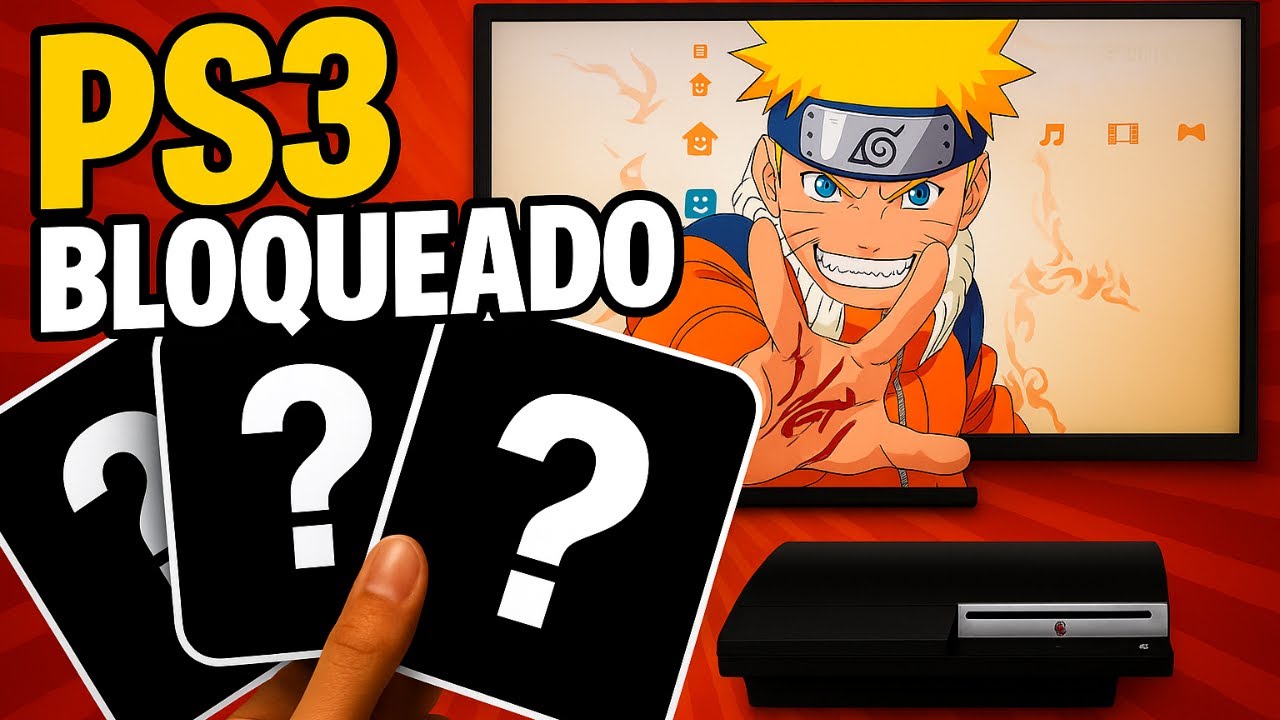 Como é a EXPERIÊNCIA de um PS3 BLOQUEADO em 2025?