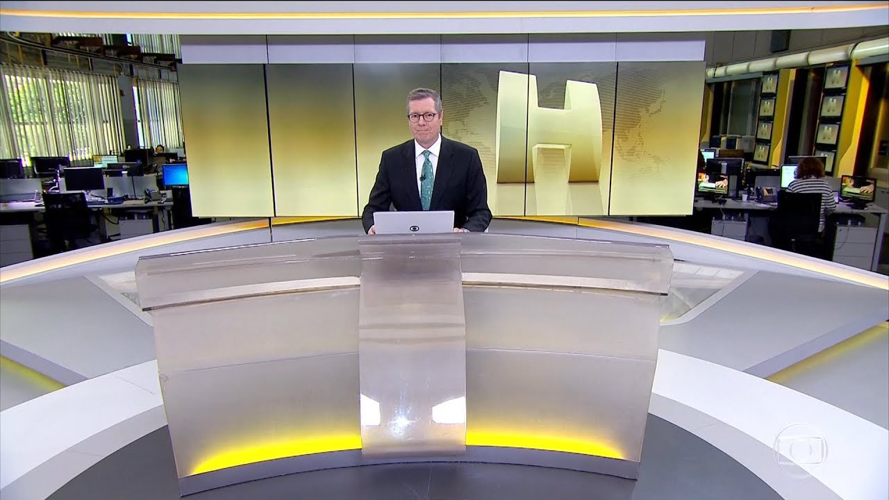 HD | Jornal Hoje - Escalada da edição de 23/03/2019 com Marcio Gomes na Rede Globo