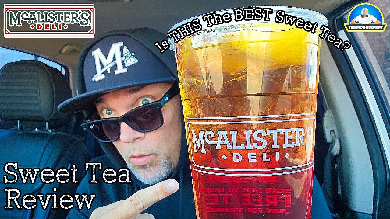 Обзор сладкого чая McAlister's®! | Это лучший сладкий чай на рынке? | theendorsement
