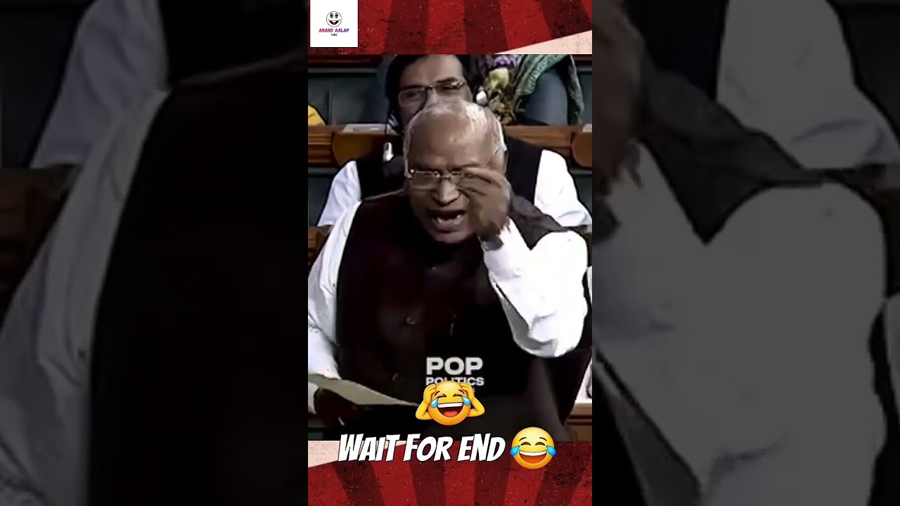 Narendra Modi Vs Kharge funny moments 🤣#funny#comedyshorts#shortsfeed#shortsviral #shortvideo