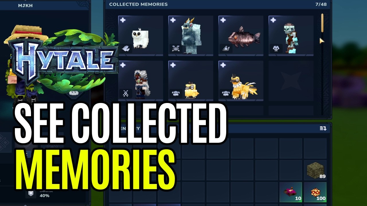 How to See Collected Memories in Hytale [Full Guide]