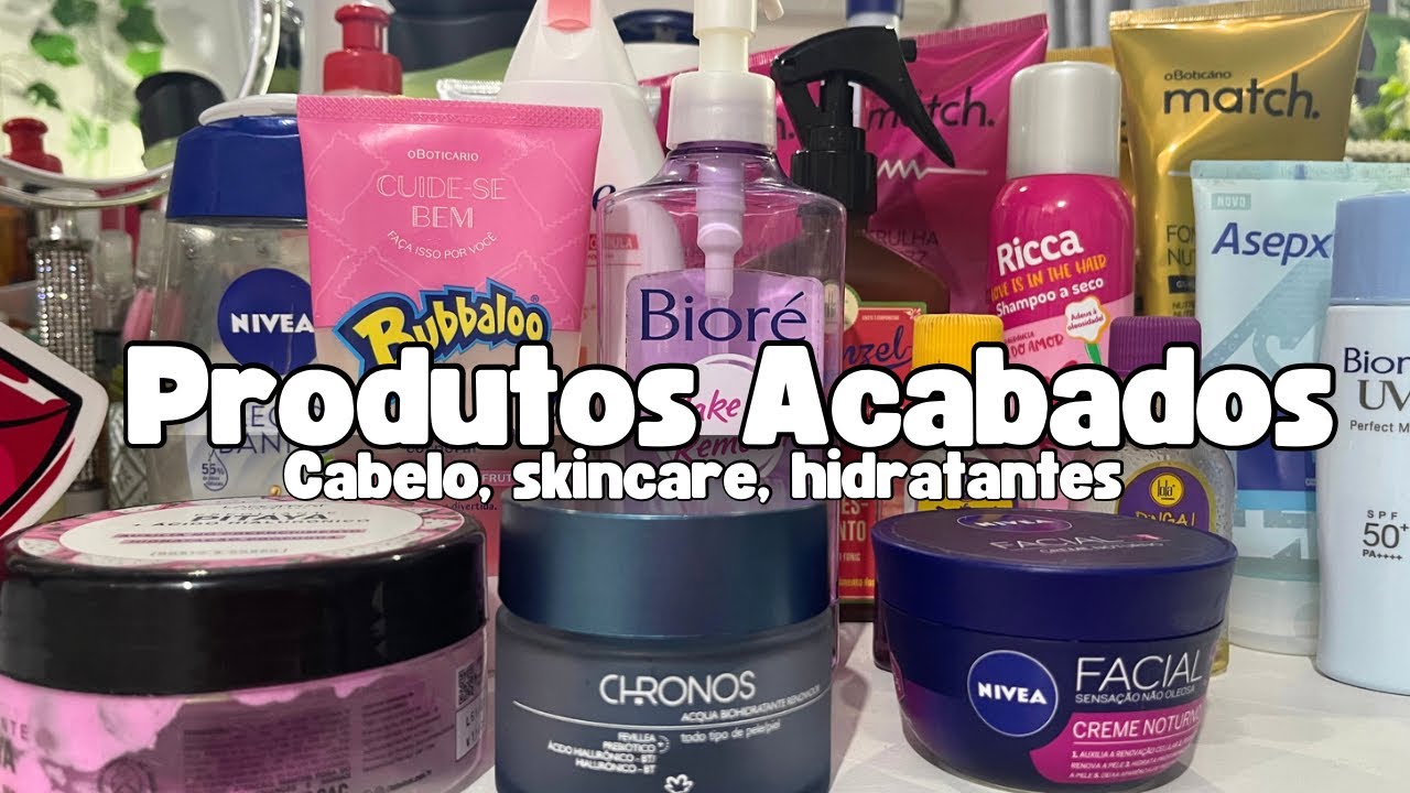 Produtos de autocuidado🤍✨| Acabados | +Mini tour pelos meus produtos🧴🎀