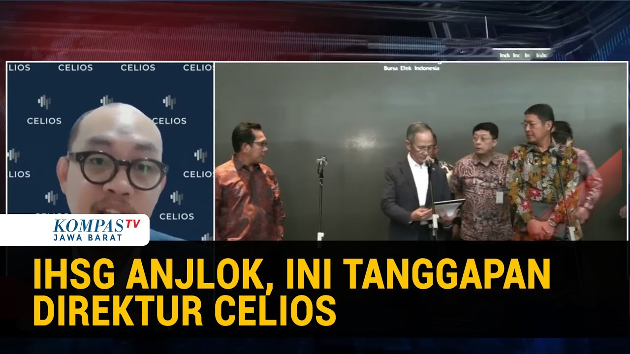 CELIOS Tanggapi Mundurnya Dirut BEI, Ketua dan 2 Pejabat OJK Usai IHSG Anjlok