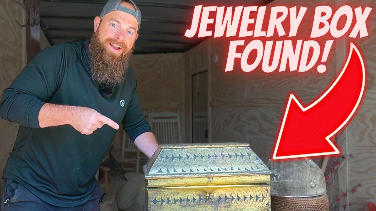 Hidden treasure chest is found in abandoned storage unit! you won&rsquo;t believe what&rsquo;s inside!