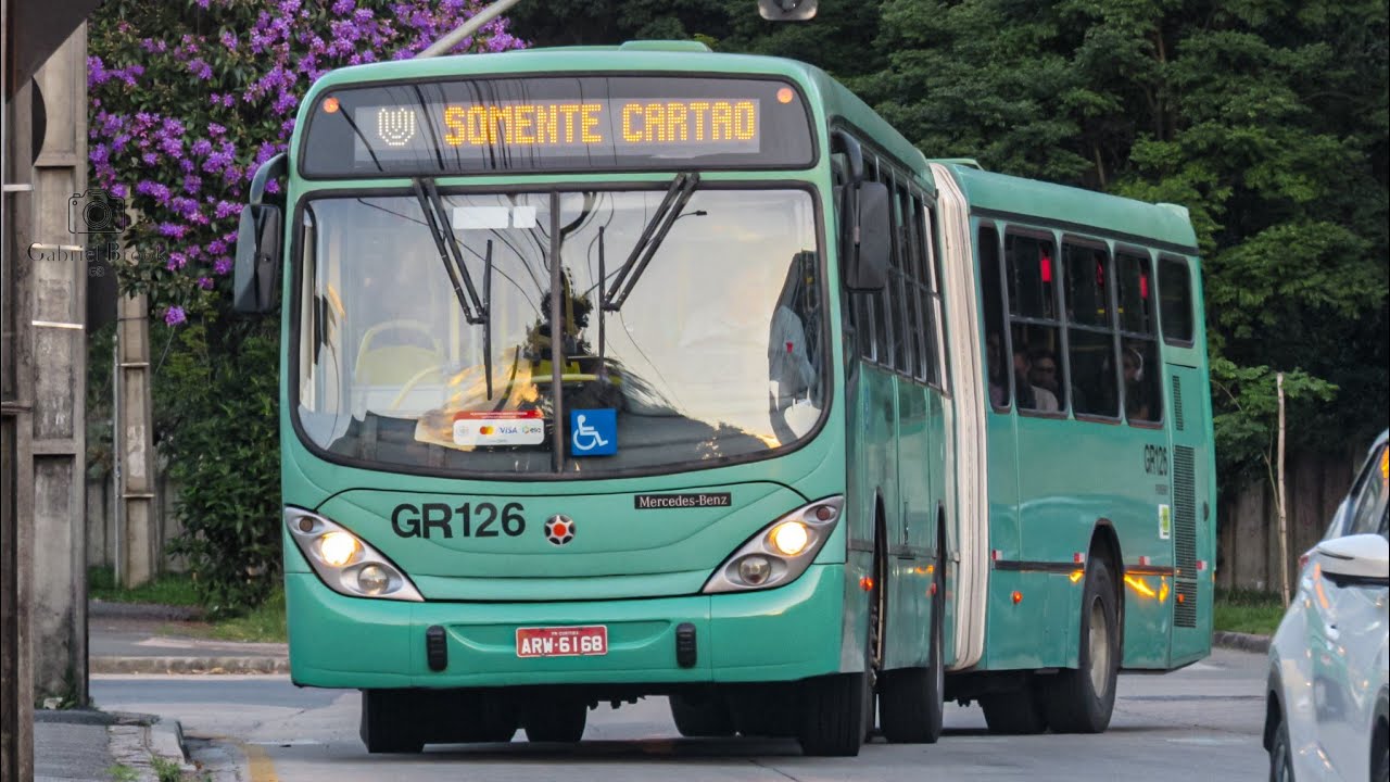⚙Engine Sound: Marcopolo Gran Viale Mercedes Benz O500MA – Cidade Sorriso - GR124