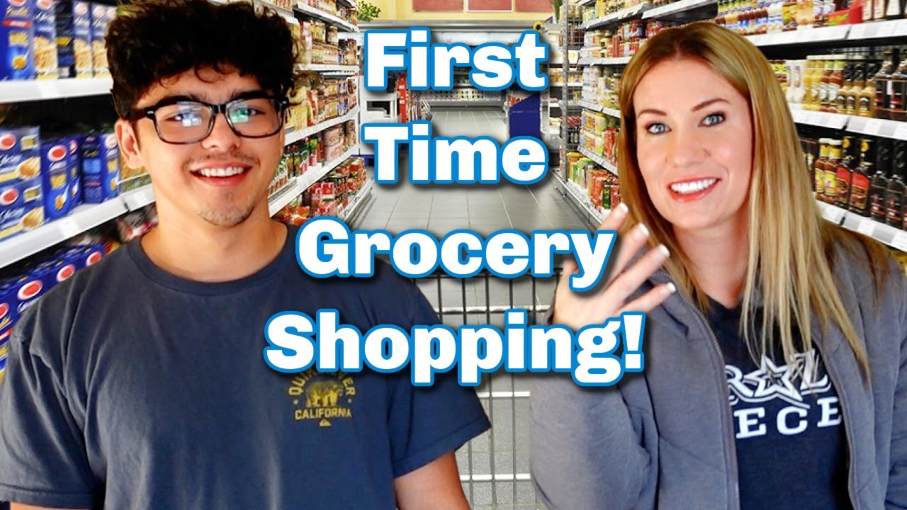 Grocery Shopping For The First Time | I Called My Mom