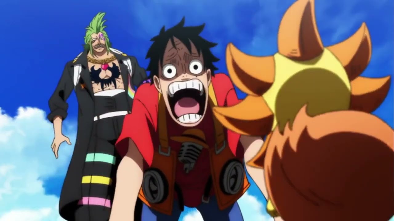 The thousand sunny becomes a real lion - English Dub - One Piece FilmRed