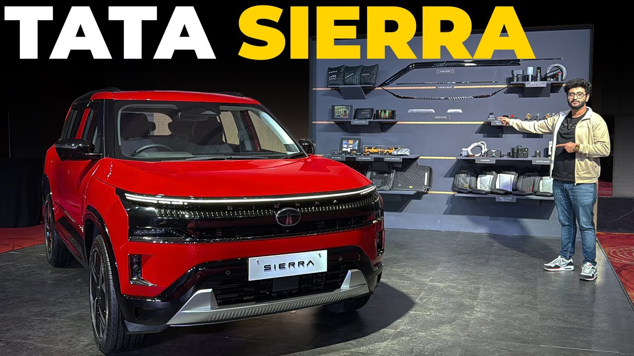 Tata Sierra Base to Top Model Modification Accessories - All Details