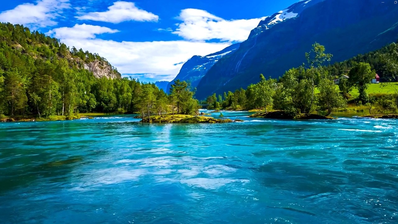 Relaxing Nature Views for Stress Relief for Deep Sleep