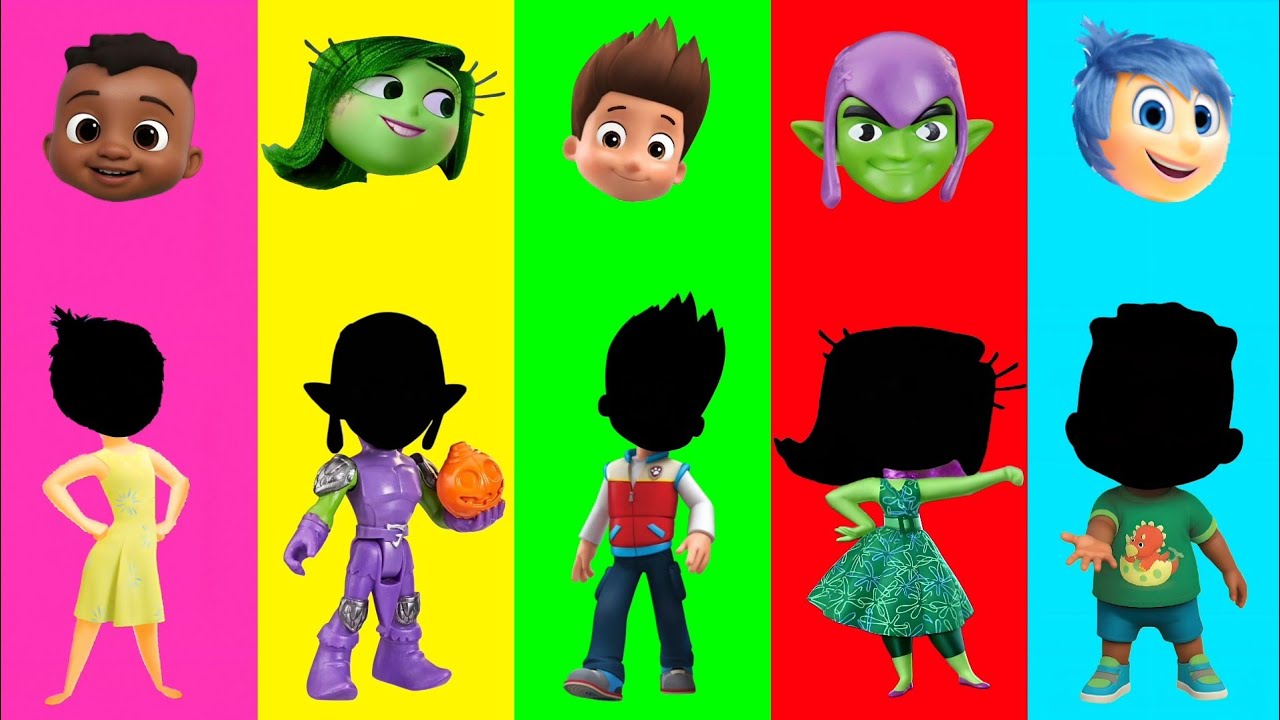 Wrong eyes👀 challenge DAME TU COSITA Pj Masks Funny Puzzle Wrong Heads
