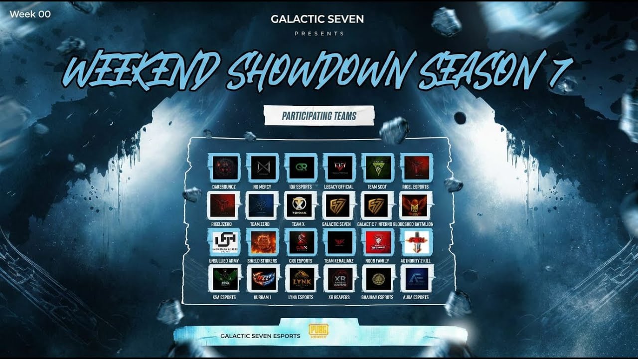 WEEKEND SHOWDOWN SEASON 7 PRESENTS BY G7