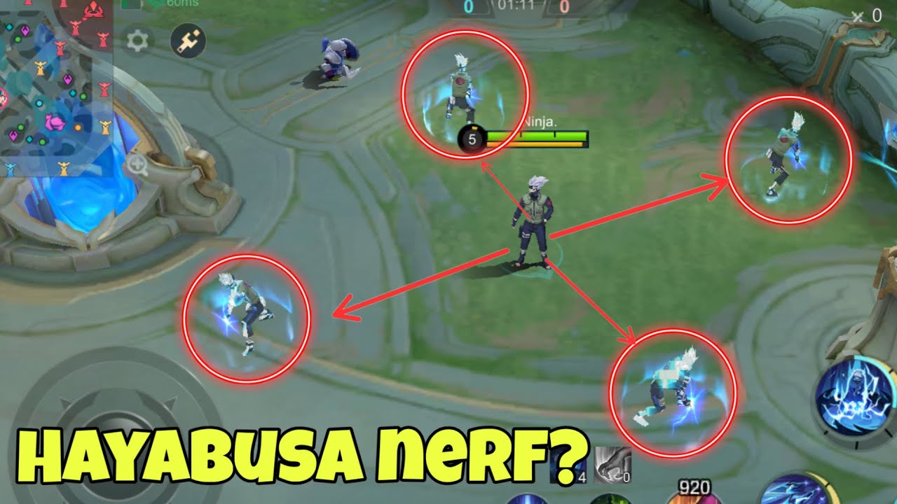 HAYABUSA NERF? GILAA SKILL 2 HAYABUSA JADI PENDEK GINI,PARAH BANGET CUY NERF NYA!!