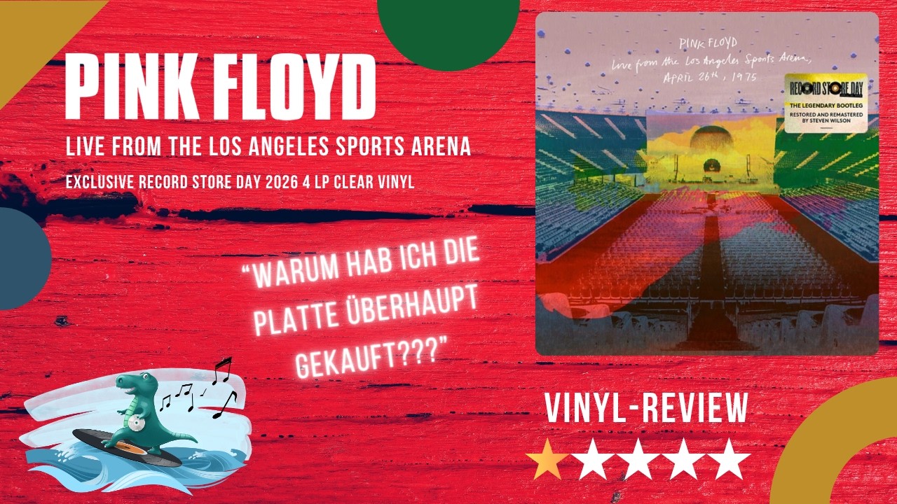 More packaging than substance? Pink Floyd RSD 2026 - Live from LA 1975 😡 Honest review! Vinyl Review