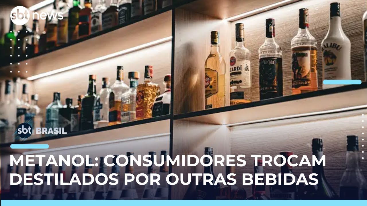 Metanol em bebidas: consumidores trocam destilados por outras bebidas | #SBTBrasil