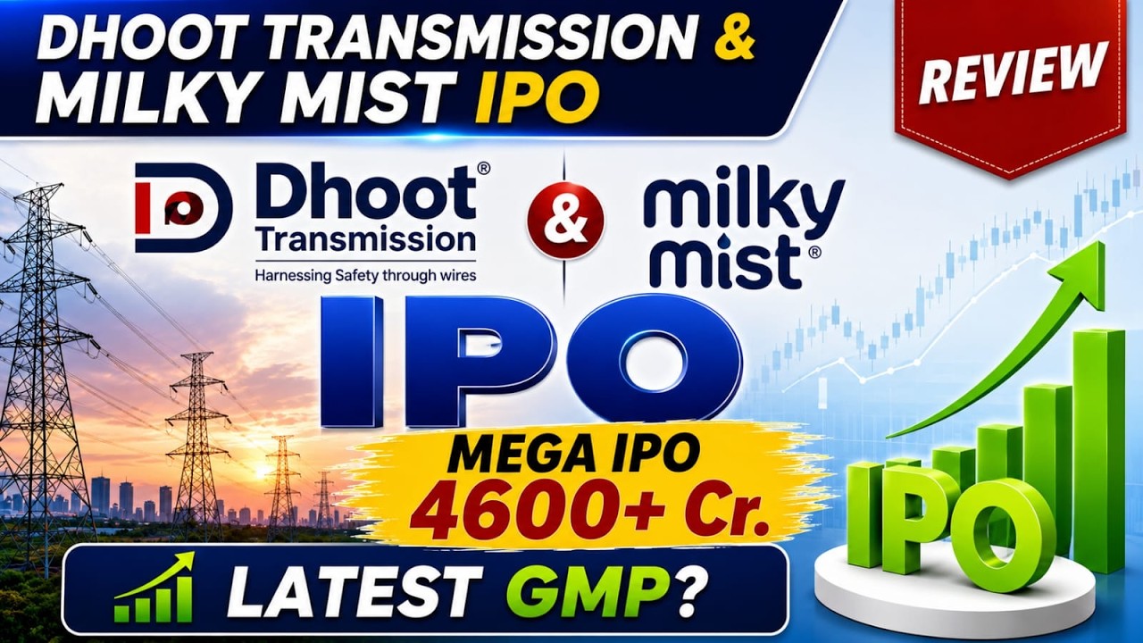 Dhoot Transmission IPO & Milky Mist IPO Review | Mega IPO ₹4600+ Cr | GMP ? | Upcoming IPOs