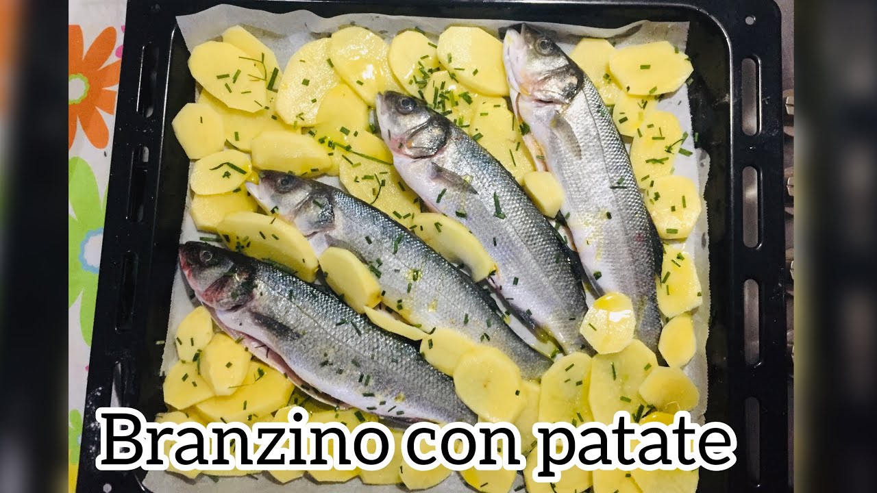 Branzino con patate.