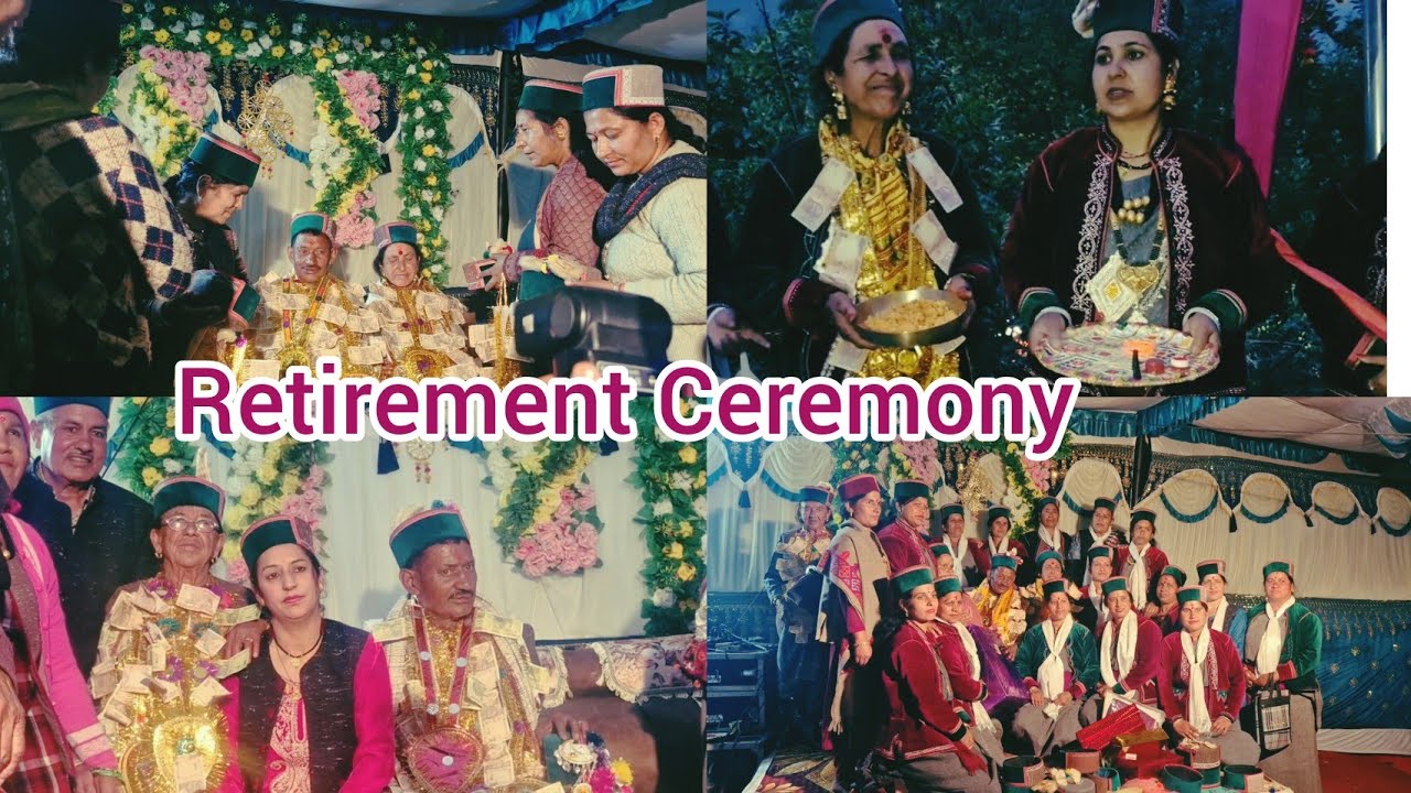 Retirement Ceremony#Shri Vijay Negi(Agriculture Department) Traditional#culture event#Kinnaur(HP)